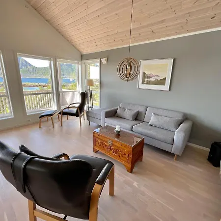 בקתה Mannen Panorama Lofoten *