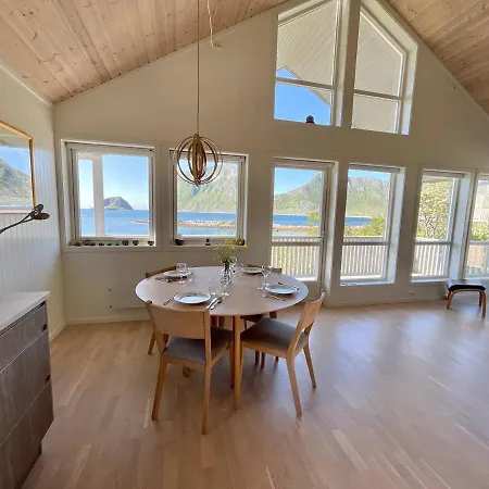 Alpesi faház Mannen Panorama Lofoten *